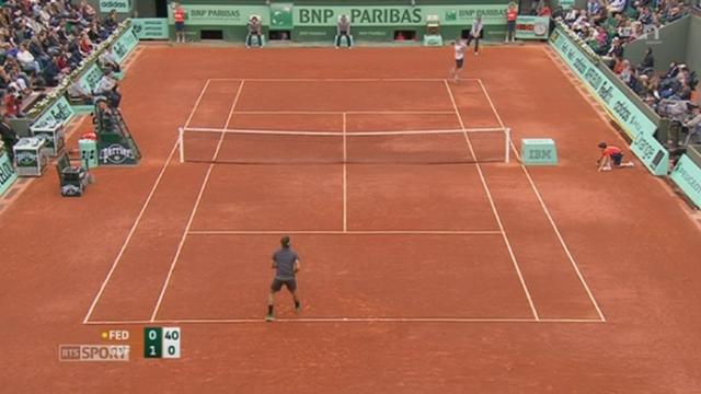 Tennis/Roland Garros (huitième de finale): Federer l'emporte face à Goffin au terme d'un match éprouvant