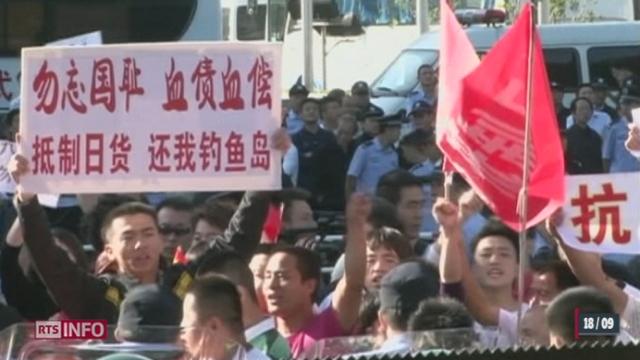 Conflit Chine-Japon: Pékin ne décolère pas suite à la nationalisation par Tokyo des îles Senkaku, un archipel controversé