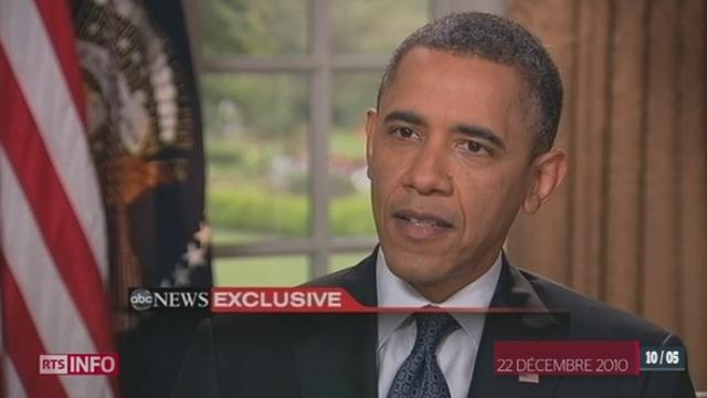 Etats-Unis: le président, Barack Obama, s'est prononcé pour le mariage gay