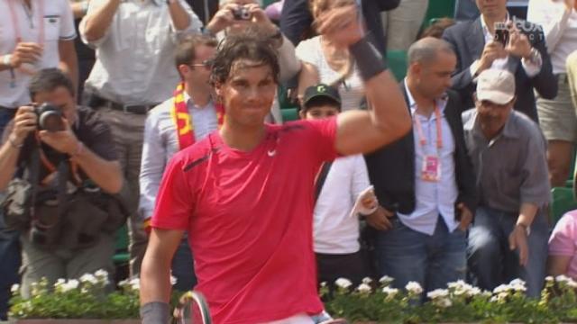 2e tour: Denis Istomin (OUZ) - Rafael Nadal (ESP). L'Espagnol toujours aussi impressionnant, s'eimpose 2-6 2-6 0-6