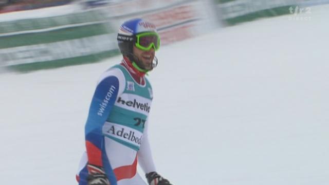 Ski alpin / slalom d'Adelboden: Markus Vogel, premier des 4 Suisses en piste, perd près de 3 secondes sur les leaders