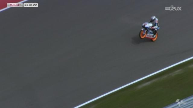 Moto3: Maverick Vinales (FTR Honda) a remporté la course et signe son 4e succès de la saison.