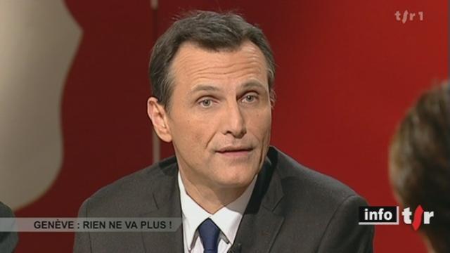 Affaire Mark Müller: le vice-président du gouvernement genevois Charles Beer a annoncé à Infrarouge que la démission du conseiller d'Etat avait été évoquée