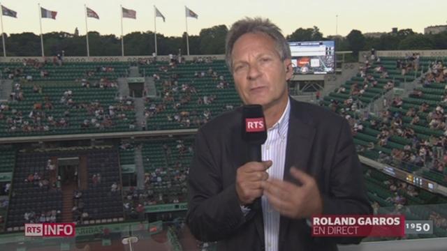 Tennis/Roland Garros: les précisions de Pierre-Alain Dupuis