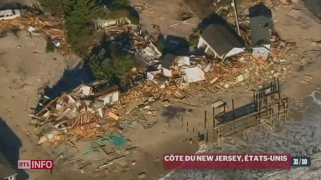 Les Etats Unis constatent les désastres de Sandy, New York mais aussi une grande partie du New Jersey a été frappée de plein fouet