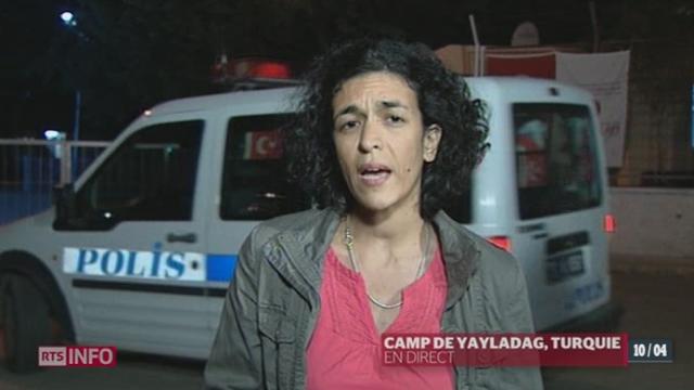 Violence en Syrie: les précisions d'Assia Shihab, en direct du Camp de Yayladag (Turquie)