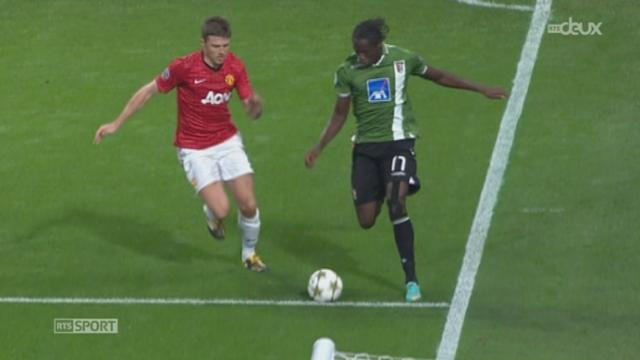 Foot - Ligue des Champions 3e journée Gr.  H : Manchester United – Sporting Braga (3-2)