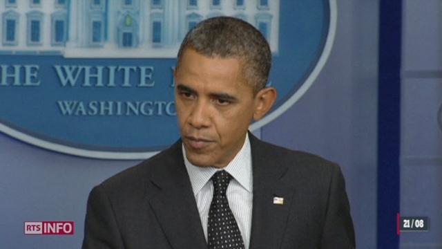 Barack Obama a mis en garde Bachar al-Assad et a évoqué une possible intervention militaire en Syrie