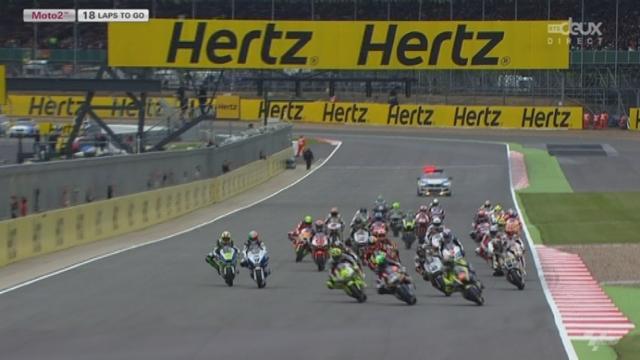 Moto2: le départ du GP de Grande-Bretagne