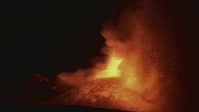 Séquences choisies - Nouvelle éruption de l'Etna