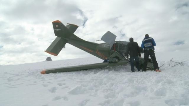 Séquences choisies - Crash d'un avion aux Diablerets