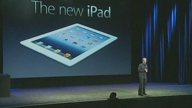 Apple a présenté la nouvelle tablette iPad 3