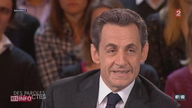 Nicolas Sarkozy, candidat-président