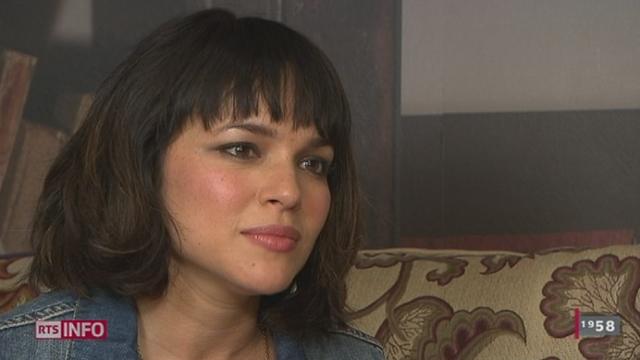 La chanteuse Norah Jones, qui sort un nouvel album, était de passage mercredi à Zurich