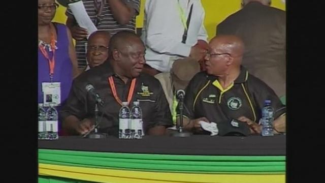 Jacob Zuma réélu à la tête de l'ANC