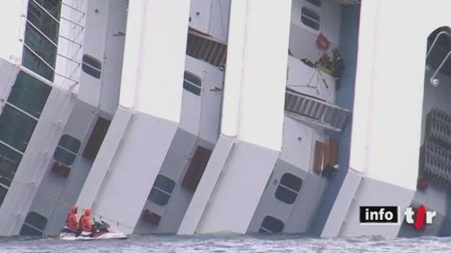 Naufrage d'un paquebot en Toscane (Italie): le bilan du naufrage du Costa Concordia s'aggrave au fil des heures