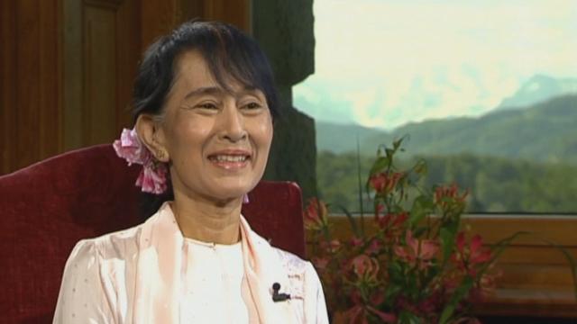 L'interview d'Aung Saan Suu Kyi en version française