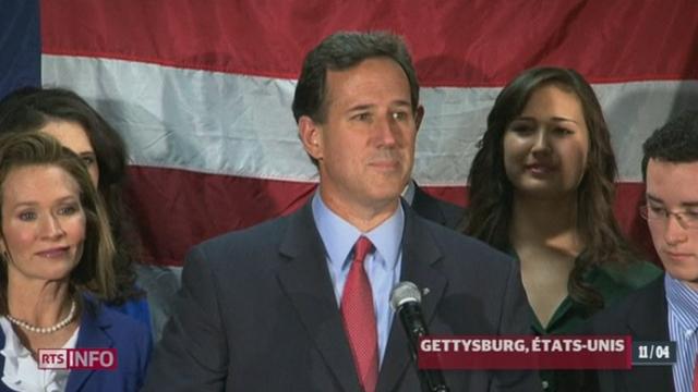 Rick Santorum, le candidat ultra conservateur pour la présidentielle, s'est retiré mardi soir de la course à l'investiture