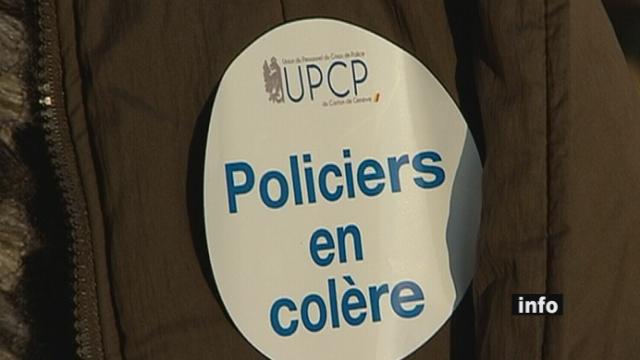 GE/Malaise au sein de la police: lundi matin à l'appel du syndicat UPCP près de 600 policiers ont boudé la présentation annuelle d'Isabel Rochat