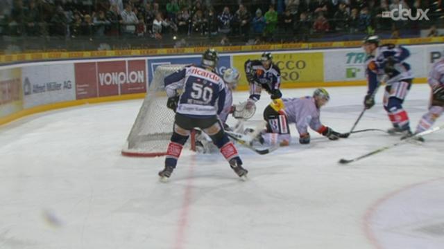 Hockey / Playoff LNA (1/4, acte 3): Zoug - Bienne (5-4 ap) + itw Alain Miéville (attaquant Bienne)