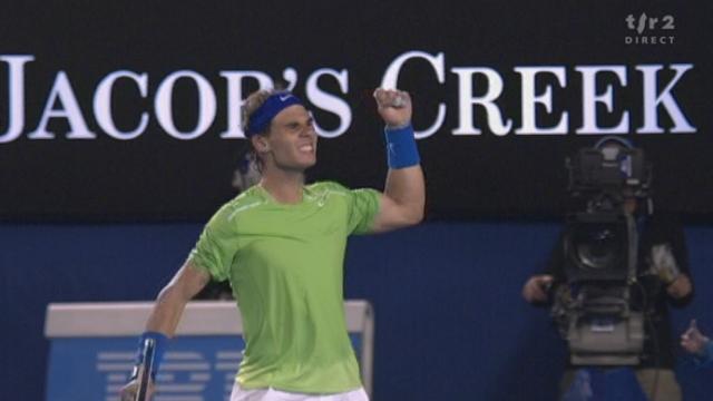 Tennis / Open d’Australie (1/2 finale) : Nadal plus fort que Federer. Il s’impose 6-7, 6-2, 7-6, 6-4