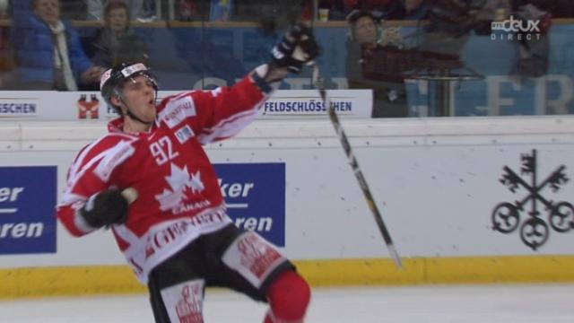Team Canada - Adler Mannheim.51e minute: égalisation in extremis pour les Canadiens par Tyler Seguin