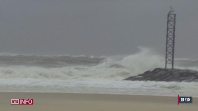 L'ouragan Sandy menace violemment une grande partie de la côte Est des Etats-Unis