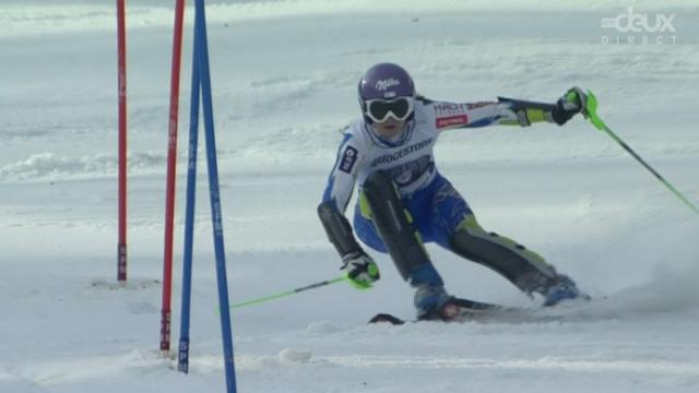 Slalom dames (2e manche): l'Allemande Lena Dürr (2e de la 1re manche) et Tina Maze (SLN(1re) échouent pour la victoire finale