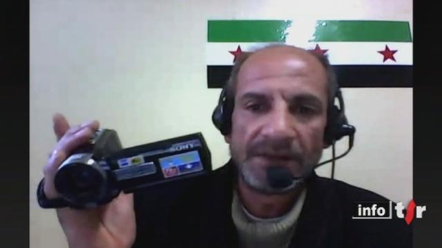 Syrie: témoignage de deux témoins de la répression qui diffusent des informations grâce à des sites internet de l'opposition