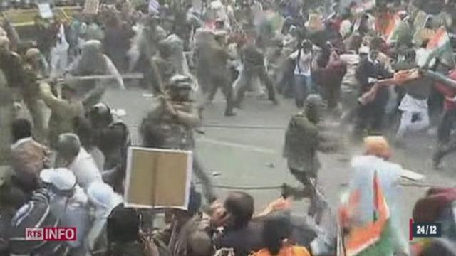 Inde: le premier ministre tente de calmer la colère des manifestants après le viol d'une jeune femme de 23 ans