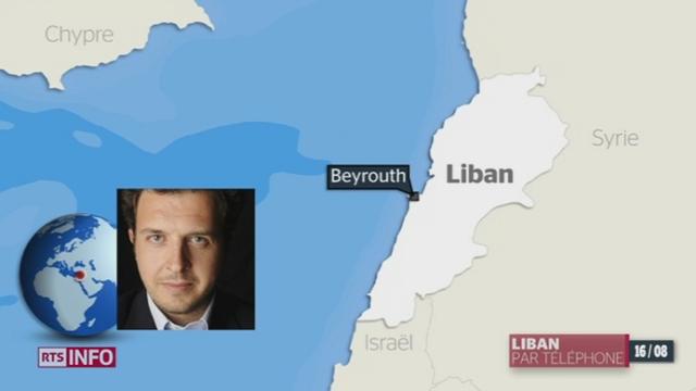 Débordements du conflit syrien au LIban: les précisions de Michel Beuret, au Liban