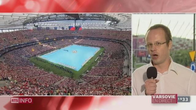 UEFA Euro 2012: les précisions de Pierre Poullier, en direct de Varsovie (Pologne)