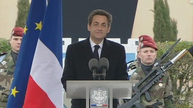 Dernier hommage aux trois soldats français tués