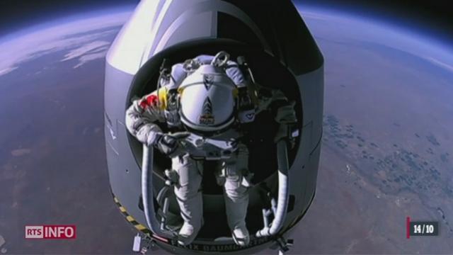 L'Autrichien Felix Baumgartner tente de battre le record de chute libre: les précisions de Michel Cerutti