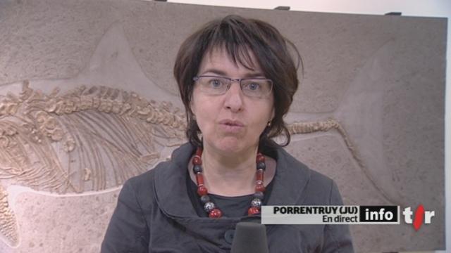 JU/Création d'un nouveau musée des sciences naturelles consacré notamment aux dinosaures: entretien avec Elisabeth Baume-Schneider, ministre de la formation, de la culture et du sport (JU)