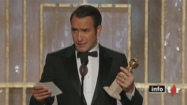 Le film français "The Artist" a remporté trois trophées lors de la 69e cérémonie des Golden Globes