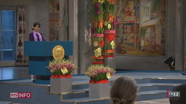 Aung San Suu Kyi est enfin venue recevoir son prix Nobel à Oslo
