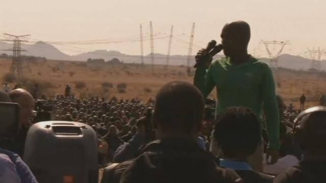 Séquences choisies - Sit-in des mineurs sud-africains