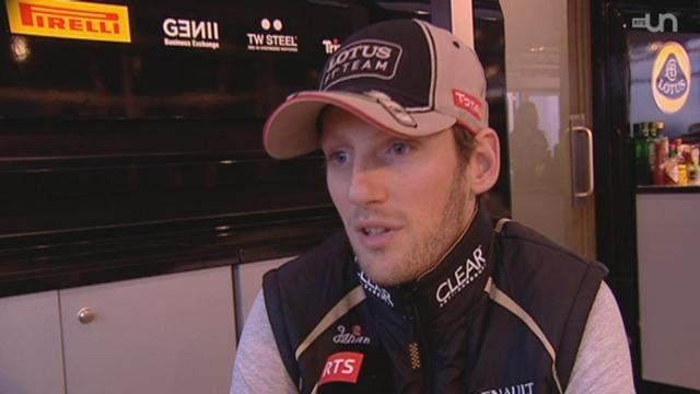 Automobilisme / F1: rencontre avec le pilote Romain Grosjean