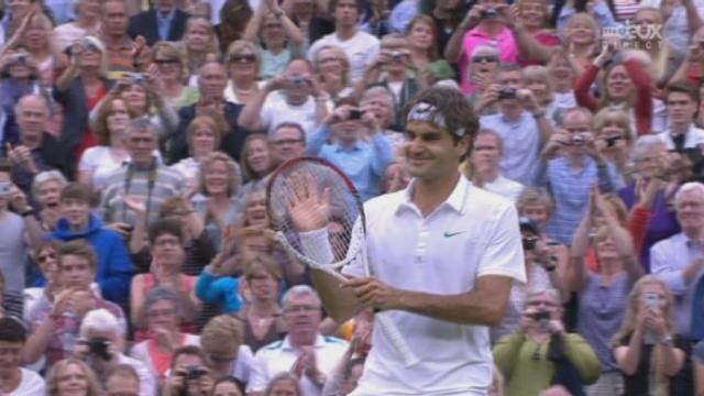 1/2, Federer - Djokovic. C'est fait! Roger Federer se qualifie pour la finale au terme d'un superbe match (6-3,3-6,6-4,6-3)!