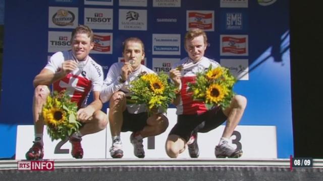 VTT/ Mondiaux de Saalfelden (Autriche): les Suisses réalisent le triplé dans l'épreuve de cross-country