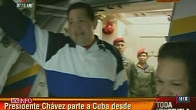 Hugo Chavez a été opéré d'un cancer à Cuba