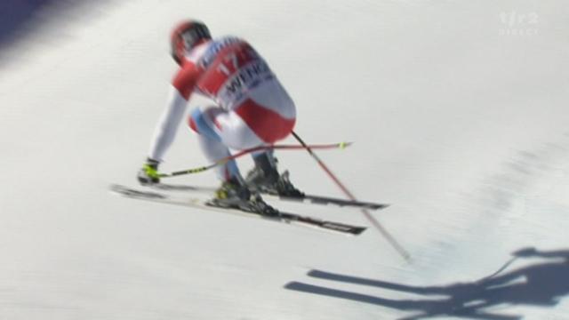 Ski Alpin / Descente de Wengen (SUI): toujours pas pour Didier Cuche. Le Neuchâtelois échoue à plus d'une seconde de Feuz