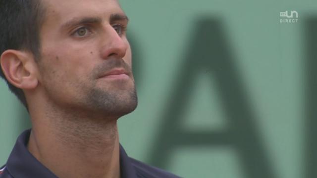 Nadal - Djokovic / Finale: Le Serbe perd son sang-froid et casse le banc de son côté... Avertissement pour Djokovic!