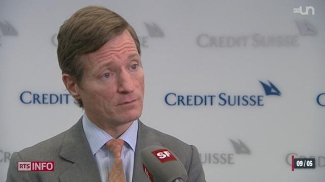 L'action du Credit Suisse est tombée à son plus bas niveau depuis dix ans durant la séance boursière