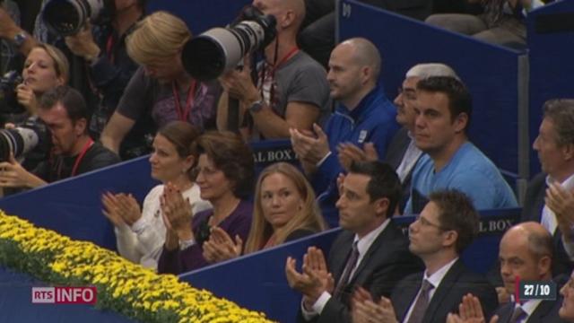 Tennis/ Swiss Indoors de Bâle (1/2 finale): Roger Federer a dominé le Français Paul-Henri Mathieu et affrontera Juan Martin Del Potro en finale