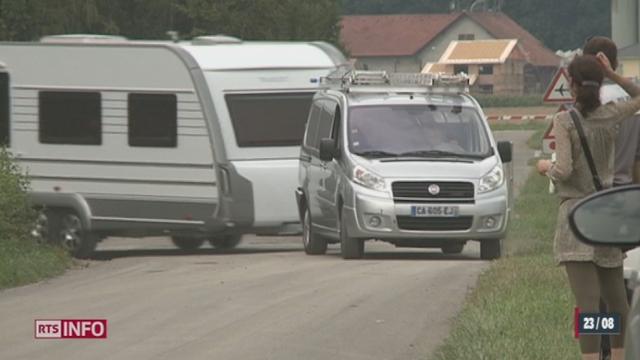 VD: la police a fait évacuer un campement illégitime d'une quarantaine de caravanes près de Payerne