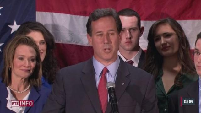 Etats-Unis: Rick Santorum renonce à poursuivre la course à l'investiture républicaine