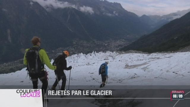 Un glacier du massif du Mont-Blanc a recraché des objets de l'avion d'Air India qui s'était écrasé il y a plus de 46 ans