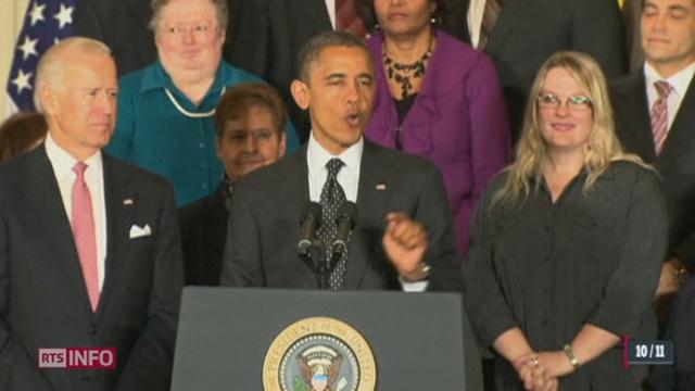 Barack Obama a prononcé son premier discours depuis sa réélection